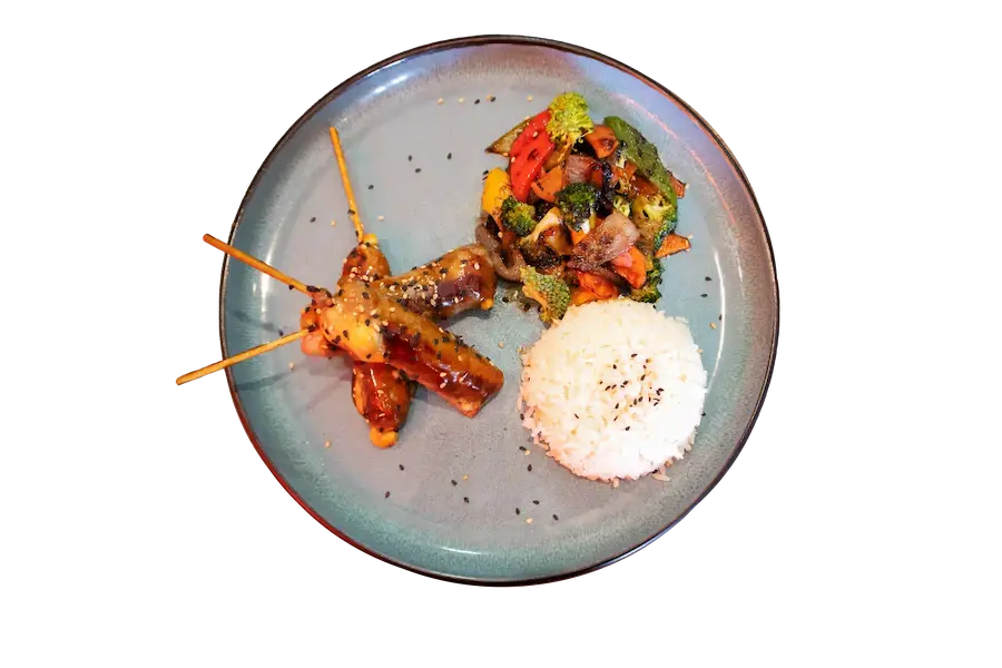 Brochette bœuf fromage